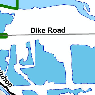 Grand Junction, Colorado Cycling Maps RFT Blue Heron and Audubon Sections digital map