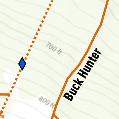 Granite Backcountry Alliance Brownfield - Burnt Meadow Glade digital map