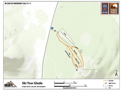 Granite Backcountry Alliance Lancaster - Ski Tow digital map