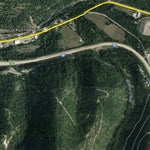 Gravis Technologies, Inc. Bike Trail - Lookout Pass to Mullan digital map