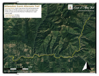 Gravis Technologies, Inc. Bike Trail - Milwaukee Scenic Alternate Trail digital map