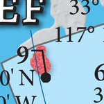 SoCal Fishing Maps - Carlsbad Artificial Reef Preview 3