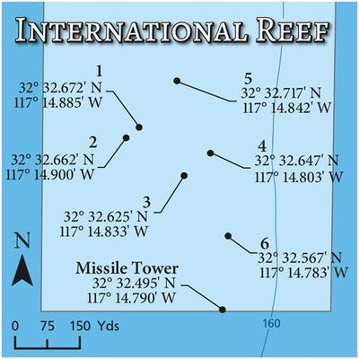 SoCal Fishing Maps - International Reef Preview 1