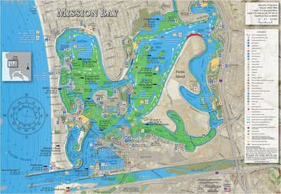 SoCal Fishing Maps - Mission Bay Preview 1