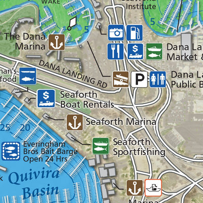 SoCal Fishing Maps - Mission Bay Preview 3