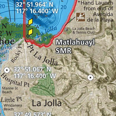 SoCal Fishing Maps - San Diego Local Preview 3