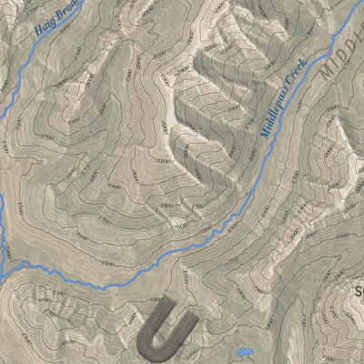 Great Northern Cartography Co. Castle Parks Routes and Trails digital map