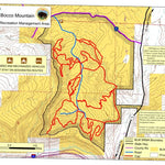 Great Outdoors Adventures Bocco Mountain SRMA Travel Map digital map