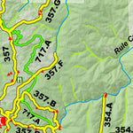 Great Outdoors Adventures Divide & Woodland Park - Front - 2024 Edition digital map