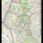 Rampart Range Trails Map - Front 2025 Preview 1
