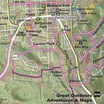 Great Outdoors Adventures Woodland Park Bike & Trail Map bundle