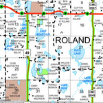 GREAT PLAINS DIRECTORY SERVICE BOTTINEAU_WALL_MAP_23_geo_coded digital map