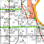 GREAT PLAINS DIRECTORY SERVICE MORTON WALL MAP 23 digital map