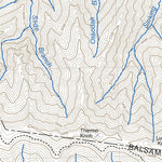 Great Smoky Mountains National Park NPS Luftee Knob 2017 digital map