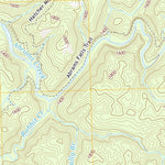 Great Smoky Mountains National Park NPS/USGS 2016 Calderwood Topographic Map digital map