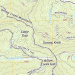 Great Smoky Mountains National Park NPS/USGS 2016 Fontana Dam Topographic Map digital map