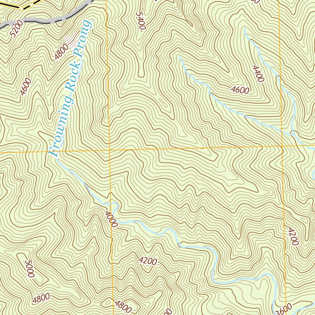 NPS/USGS 2016 Mount Guyot Topographic Map by Great Smoky Mountains ...