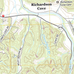 Great Smoky Mountains National Park NPS/USGS 2016 Richardson Cove Topographic Map digital map
