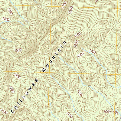Great Smoky Mountains National Park NPS/USGS 2016 Tallassee Topographic Map digital map