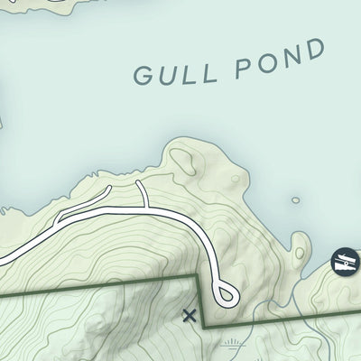 Green Goat Maps Fontana Map (Concept Preview) DRAFT001 digital map