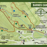 Green Mountain Club Barnes Camp Inset digital map