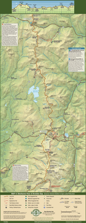 Long Trail Map_7th Edition_#4 Preview 1