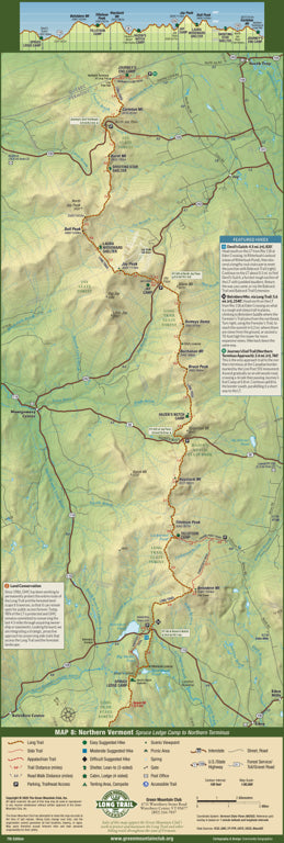 Long Trail Map_7th Edition_#8 Preview 1