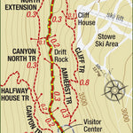 Long Trail Map_7th Edition_Mansfield Area Detail Preview 1