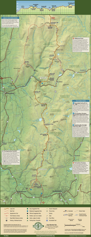 Long Trail Map_7th Edition_#1 Preview 1