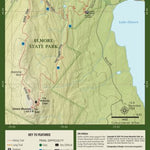 Green Mountain Club Mount Elmore Inset 5th edition digital map