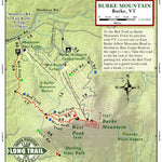 Green Mountain Club Northeast Kingdom Hiking Trail Map 3rd Edition bundle