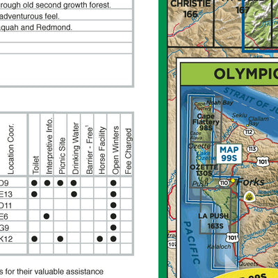 Green Trails Maps, Inc. 203S:a Cougar Mountan, WA bundle exclusive
