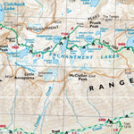 Green Trails Maps, Inc. 208SX: Alpine Lakes East - Stuart Range, WA bundle exclusive