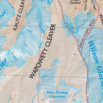 Green Trails Maps, Inc. 269SX:b Mt Rainier Wonderland - Climbing, WA bundle exclusive