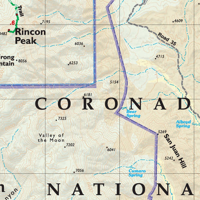Green Trails Maps, Inc. 2910S:b Saguaro, AZ bundle exclusive