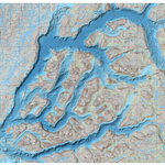 Nuup Kangerlua Depth and topography Preview 1