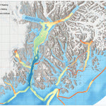 Greenland Institute of Natural Resources Tasiilaq topography and depths digital map