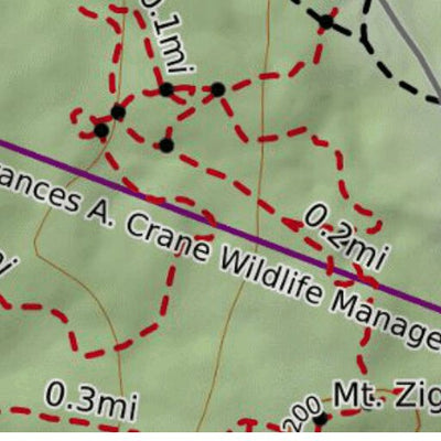 GSL Crane Wildlife Management Area North West digital map