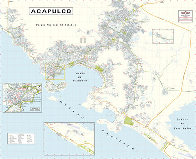 Guia Roji Acapulco / Zona Turística / Calles bundle