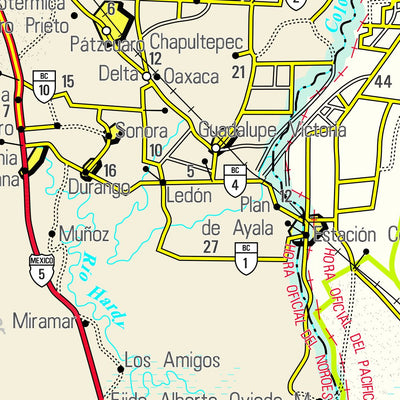 Guia Roji Baja California / Estado / 2 digital map