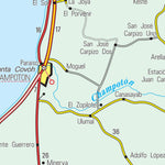 Guia Roji Campeche / Estado / 4 digital map