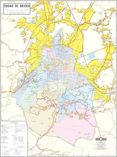 Guia Roji CDMX-DF / Estado / 9 digital map
