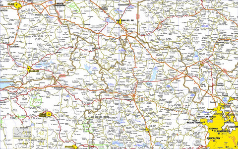 Guia Roji CDMX Megalópolis / PLC M41 / región Edo Mex digital map