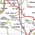 Guia Roji CDMX Megalópolis / PLC M42 / región Hidalgo digital map