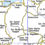 Guia Roji CDMX Megalópolis / PLC M44 / región Puebla digital map
