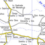 Guia Roji Chihuahua / PLC M15 / área norte digital map