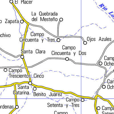 Guia Roji Chihuahua / PLC M15 / área norte digital map