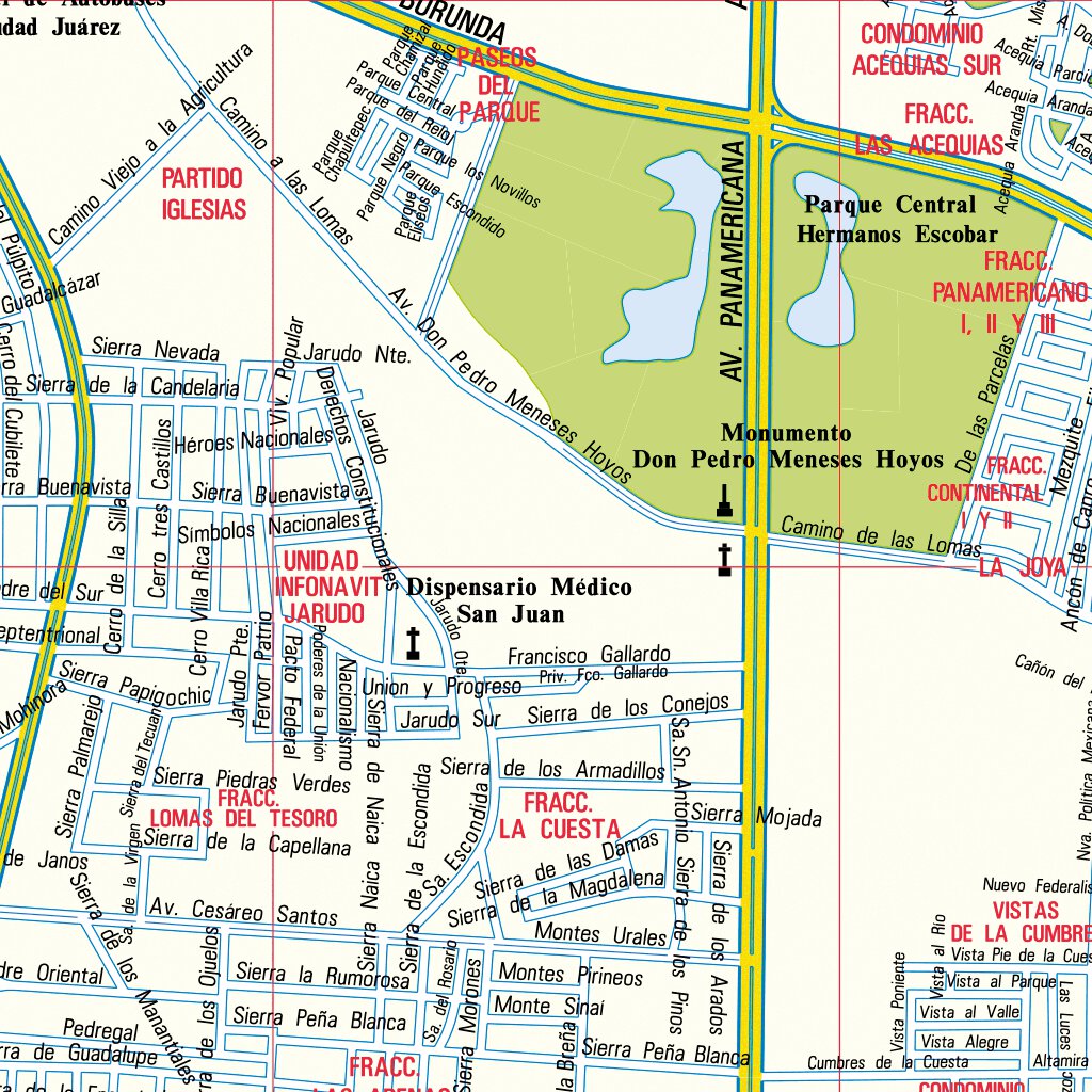 Ciudad Juárez Map by Guia Roji | Avenza Maps