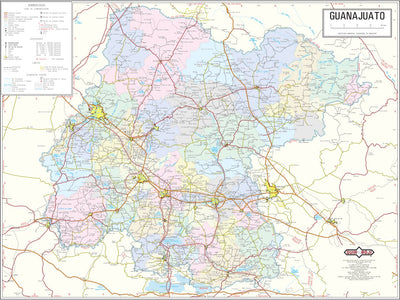 Guia Roji Guanajuato / Estado / 11 digital map