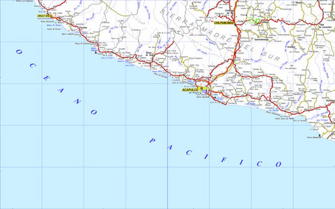 Guia Roji Guerrero / PLC M31 / área pacífico digital map